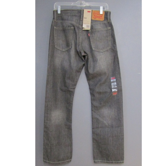 ⚜HP⚜ NEW Levi's 514 Slim Straight Fit Jeans - Picture 4 of 6